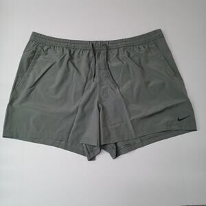 Men's Nike Dri-Fit Unlined Versatile Shorts 5" Size 4XL Gray